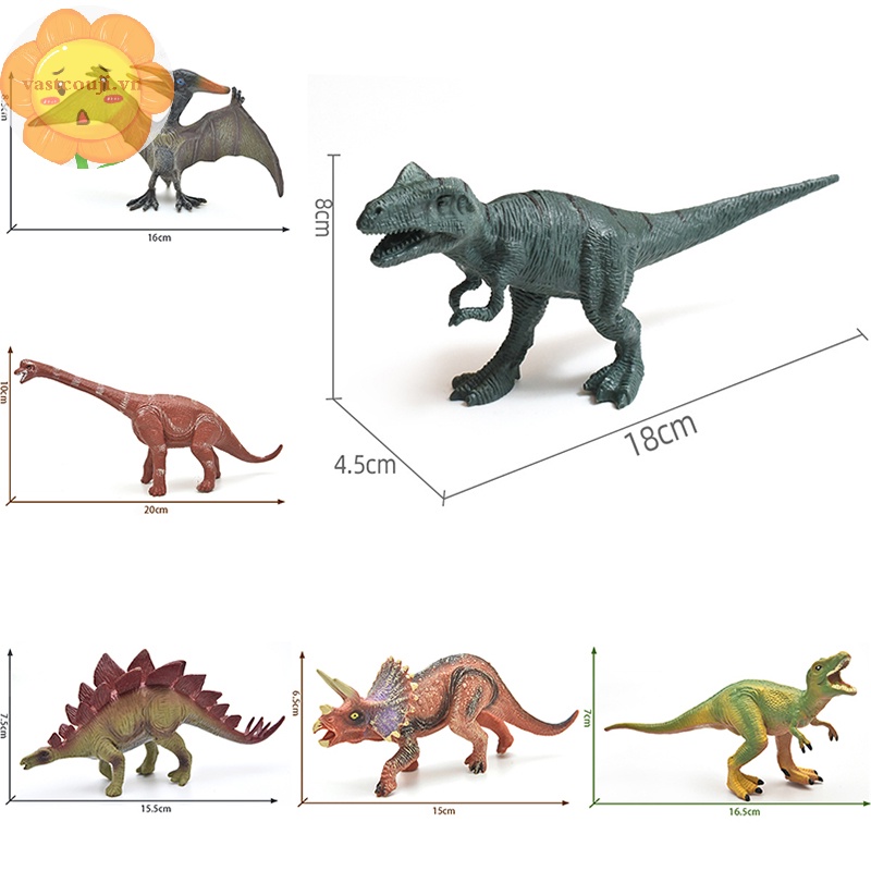 Vastji jurassic tyrannosaurus rex triceratops 22 Kiểu Đồ Chơi Quà Tặng Cho Bé Trai vn