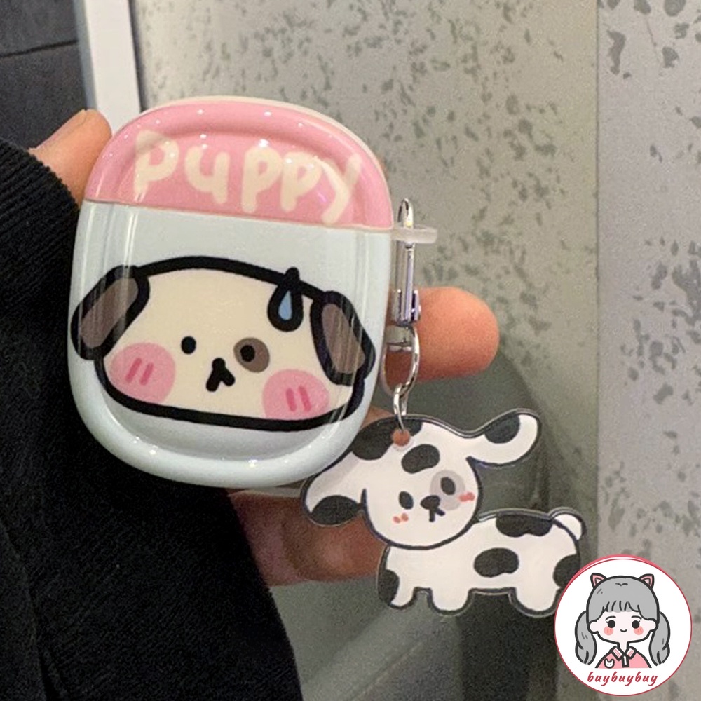 Hoạt Hình Vỏ Bảo Vệ Hộp Sạc Tai Nghe airpods 1 2 3 pro 2 Không Dây Chống Sốc Hình Chú Chó doggy Dễ Thương