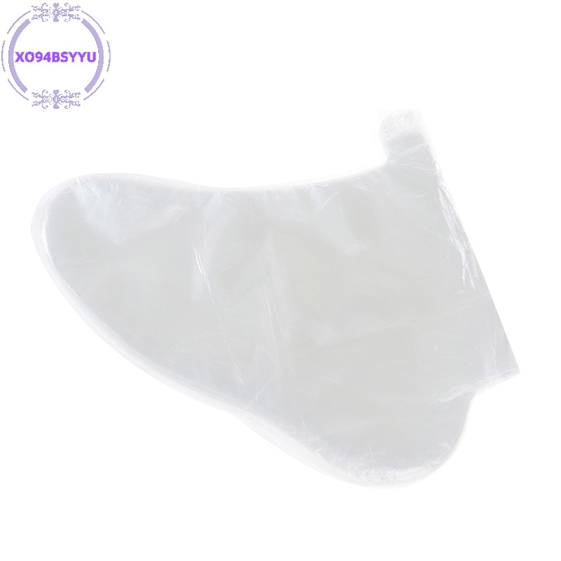 Set 100 Túi Bọc Chân Bằng Nhựa Trong Suốt Dùng Một Lần Xo94Bsyu