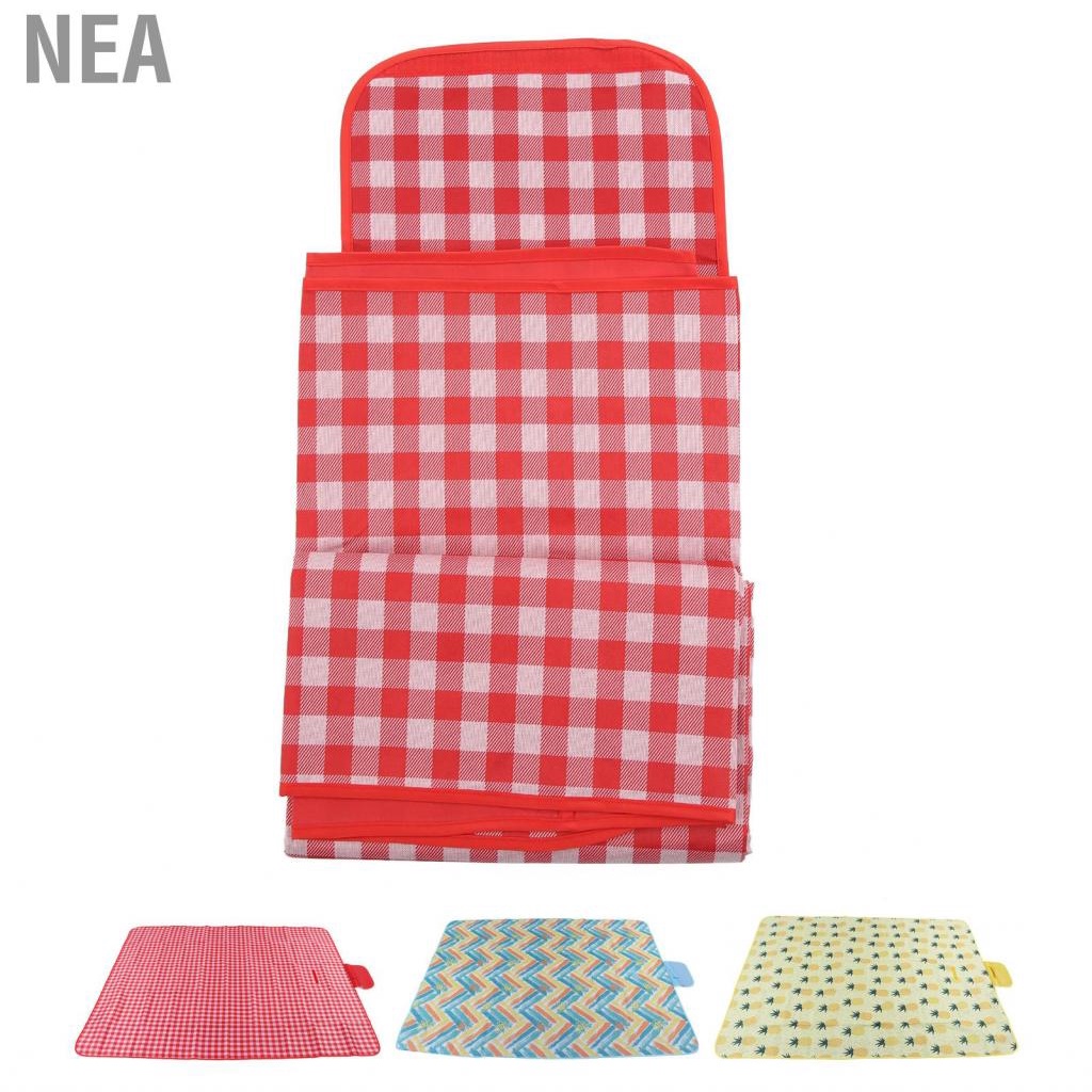 Nea Foldable Picnic  Cloth Extra Large Sand Mat For Beach Camping Hiking