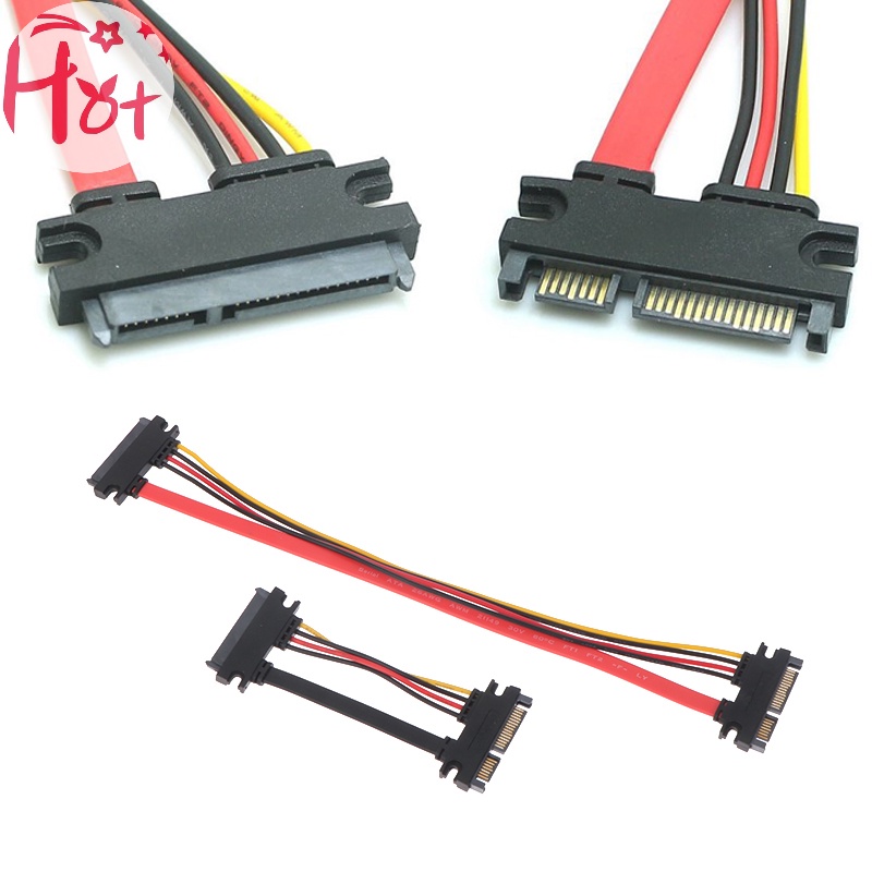 Jr Dây Cáp Mở Rộng sata 22 pin Sang sata 22 pin 7 + 15 pin sata