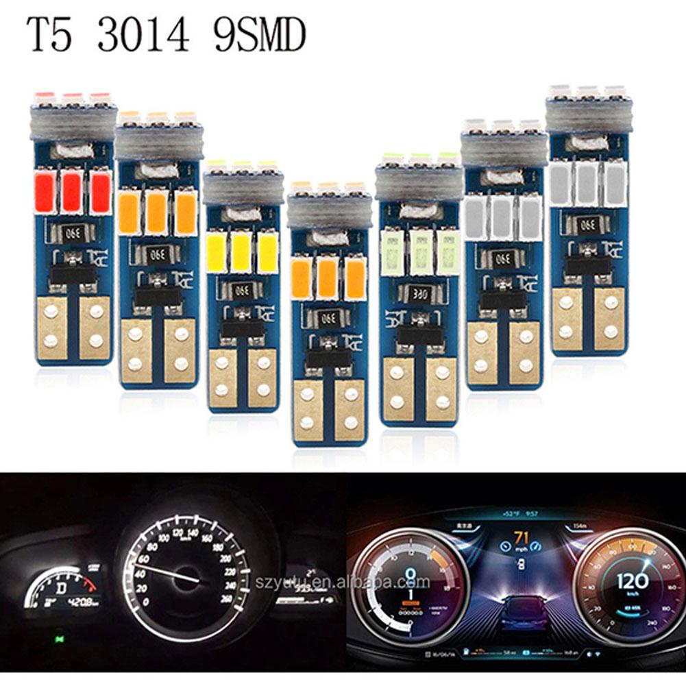 Đèn led t5 3014 9smd b4y7 Siêu Sáng Cho Xe Hơi