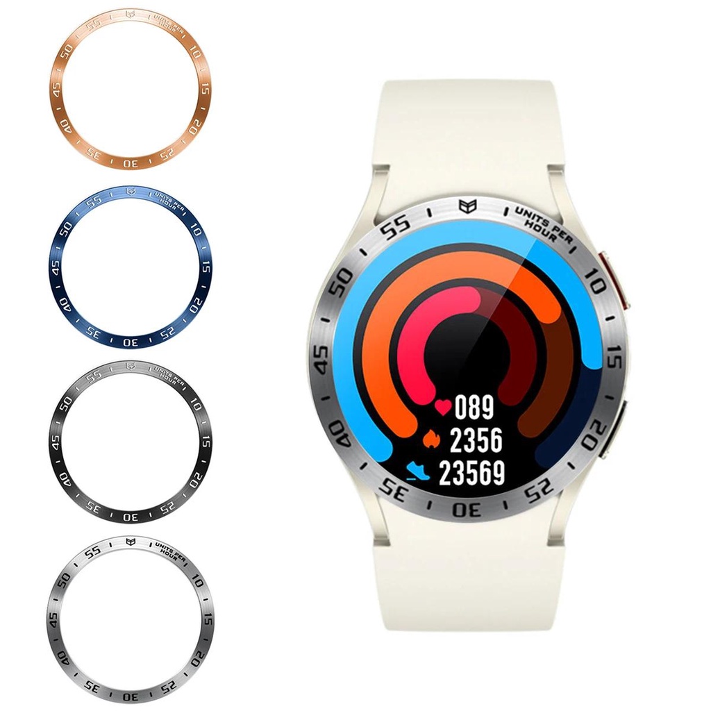 Đồng Hồ Thông Minh samsung galaxy watch 6 classic 43 / 47mm bezel Có Viền Kim Loại Tự Dính Ốp