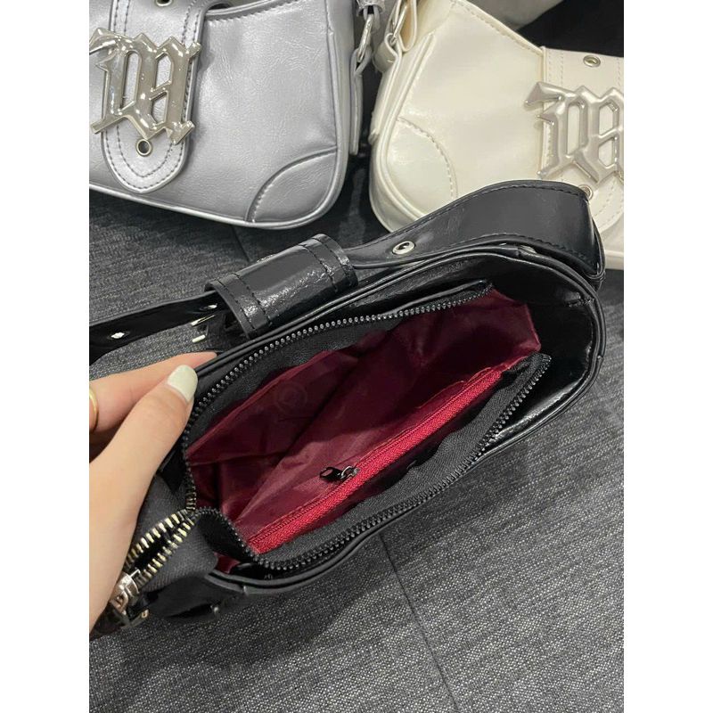 Túi xách kẹp nách nữ đeo chéo đeo vai thời trang trẻ họa tiết bắt mắt hàn quốc