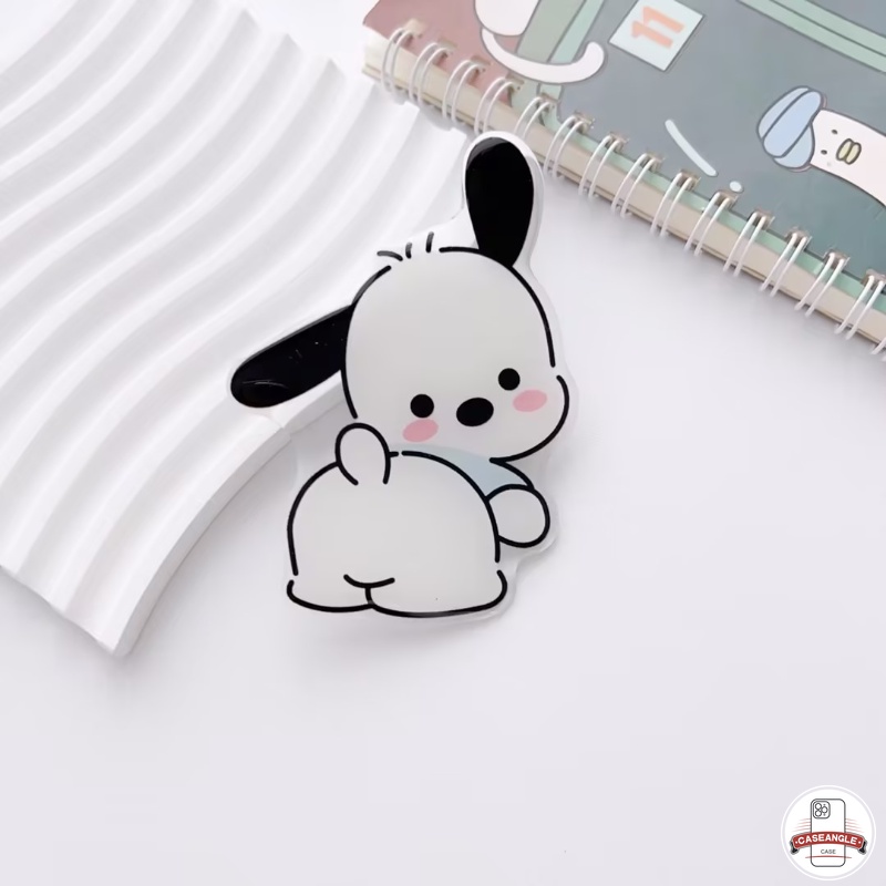 Giá Đỡ Điện Thoại Dạng Gập Hình Hoạt Hình puppy pochacco Dễ Thương Thời Trang Cá Tính Cho Điện Thoại Di Động kuromi hello kitty