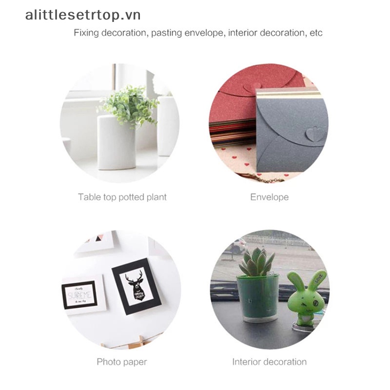 Set 60 Băng Keo Hai Mặt Chữ y Dẻo Chống Thấm Nước