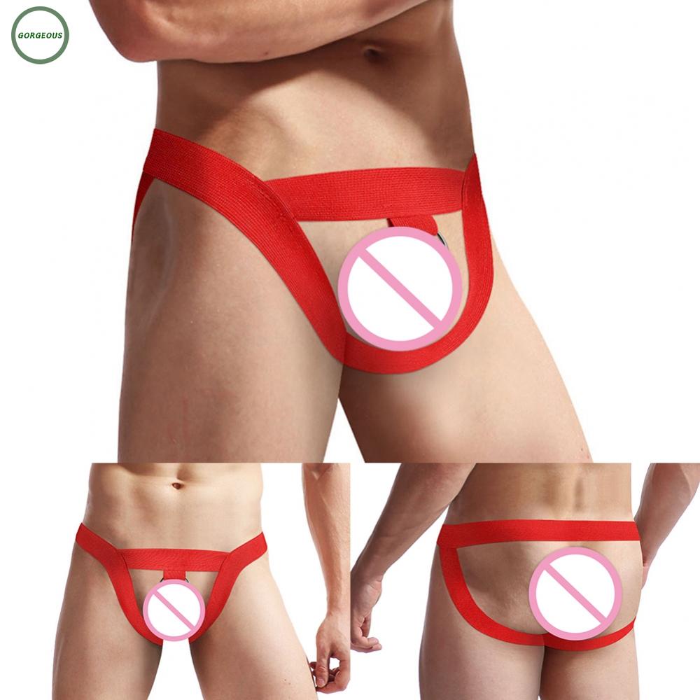 New Coming~Classic Style Men's Thongs Underwear with Elastic Strap and Soft Fabric#Home Essentialses