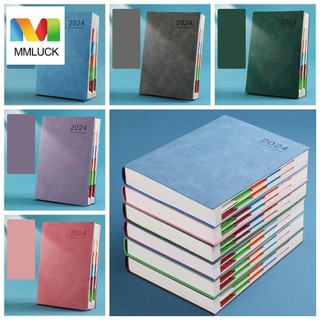 Sổ ghi chú nhật ký mmluck planner lập kế hoạch nhật ký lập kế hoạch 365 ngày 2024 a5