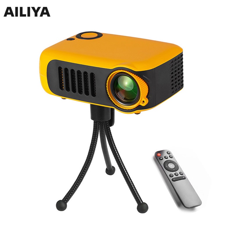 Yuki Máy Chiếu mini hd 1080p Có Đèn led Cho Điện Thoại Di Động