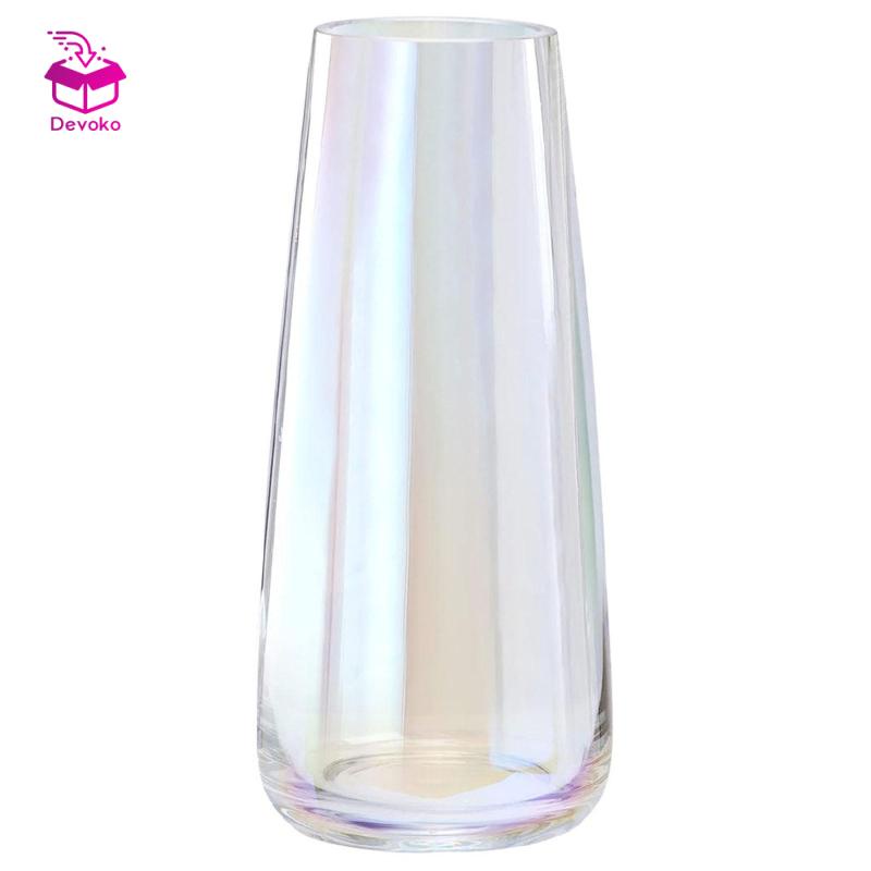 Kính Bình Hoa Bằng Thủy Tinh Trong Suốt Sang Trọng Trang Trí Phòng Ngủ