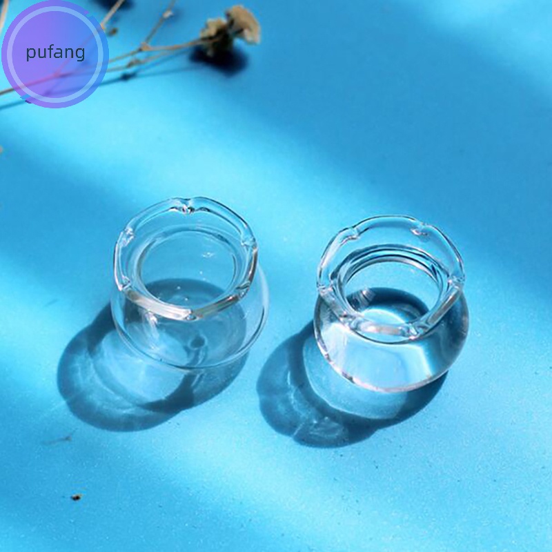 Pufang Đồ trang trí Bể Cá Thủy Tinh Mini Trang Trí Nhà Búp Bê vn