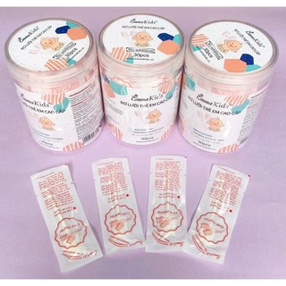 Hộp 30 que rơ lưỡi 1 đầu, 2 đầu thông minh tiệt trùng có tay cầm Emma- Vcoool cho bé