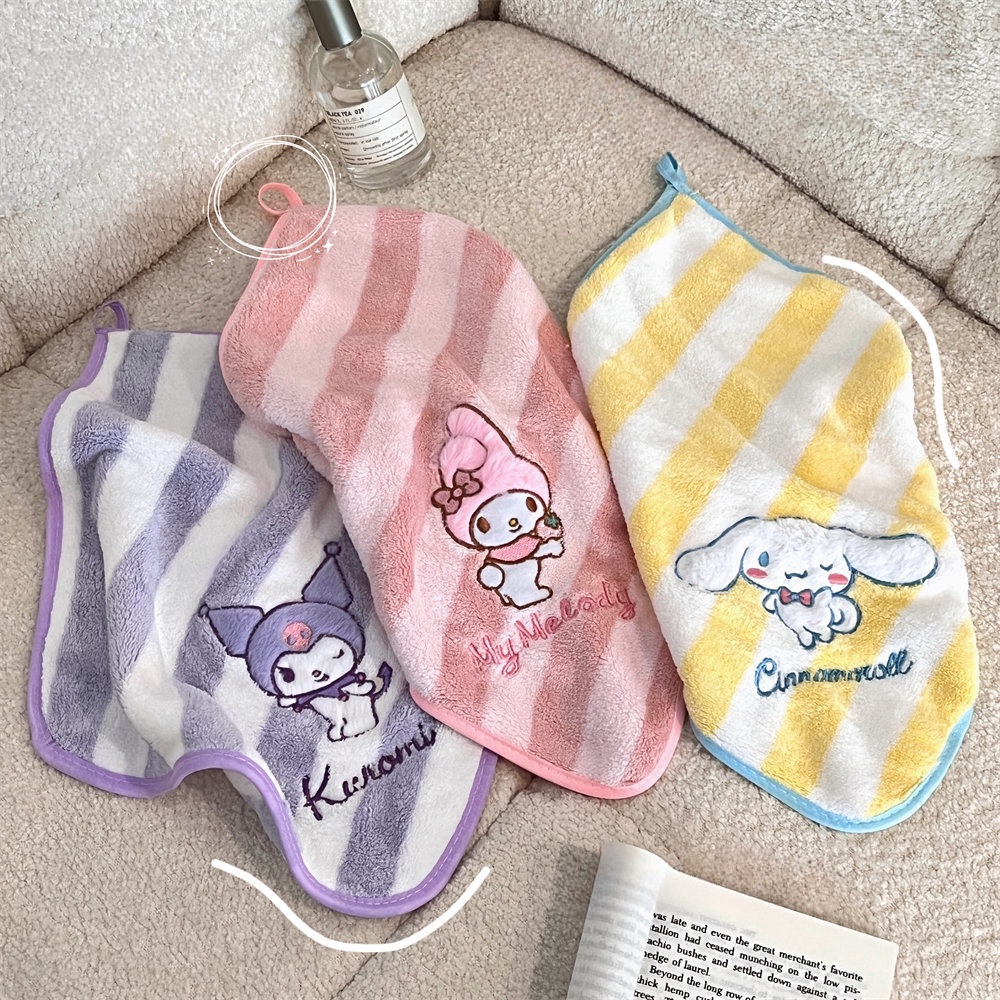 Sanrio Khăn Lau Tay Mềm Mại Thấm Hút Tốt