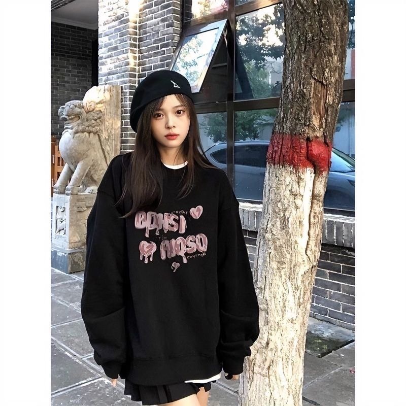 Áo Sweater chất Nỉ Bông NuZURO Form Rộng Nam Nữ Unisex Dáng Oversize