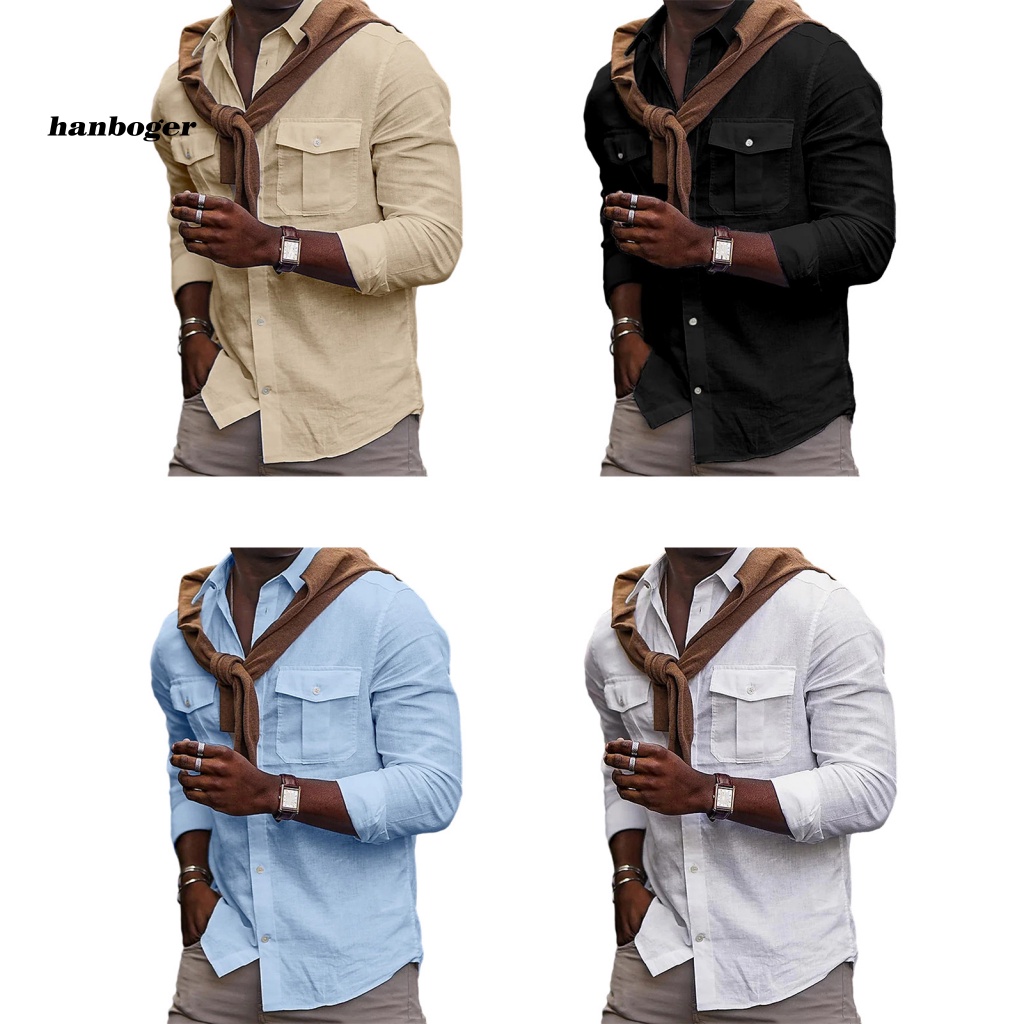 Áo Sơ Mi Tay Dài Phong Cách Doanh Nhân Thời Trang Cho Nam