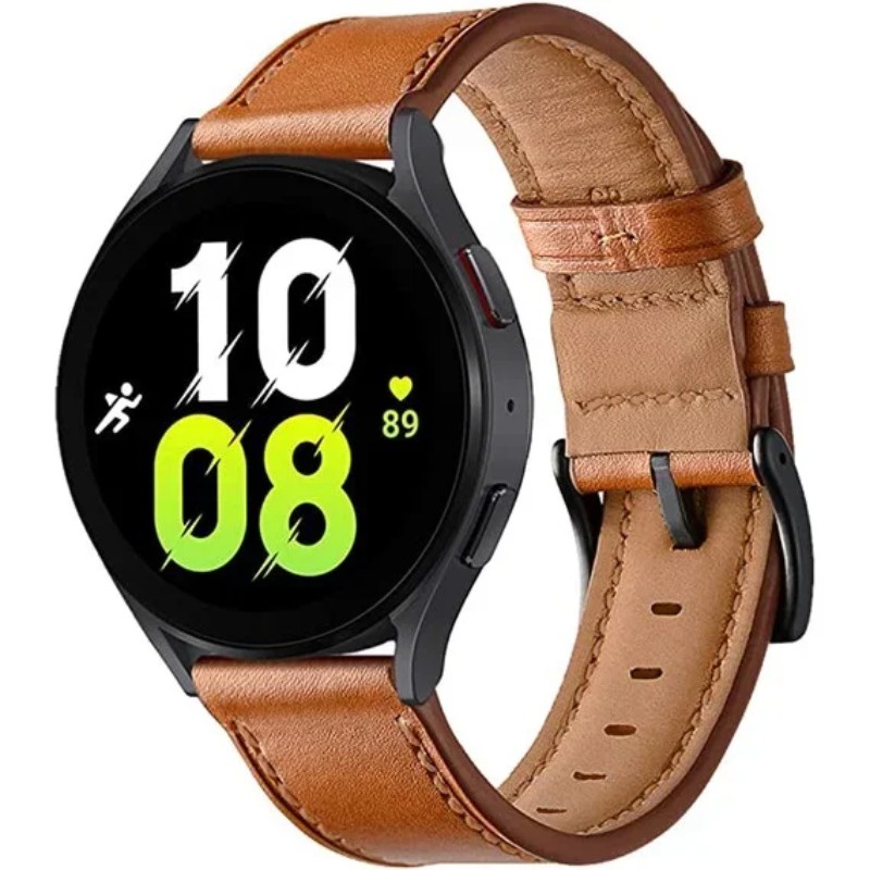 Dây Đeo Bằng Da 20mm Thay Thế Cho Đồng Hồ Thông Minh garmin vivoactive 5