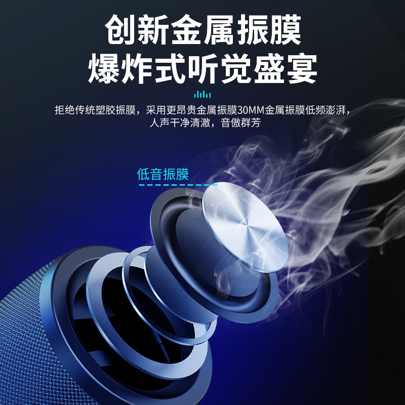 Loa bluetooth Không Dây mini fanatic s32 Bằng Thép Chất Lượng Cao