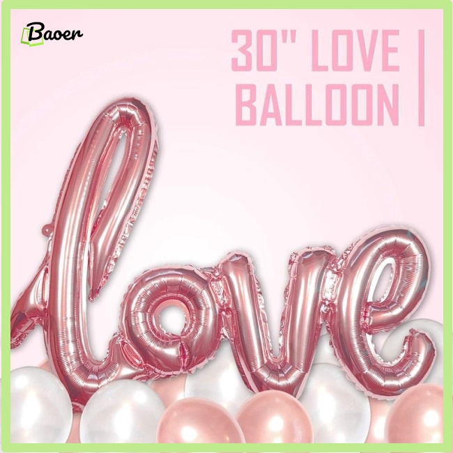 Set Bong Bóng Lá Vàng Hồng 100% Chính Hãng Hình Cô Dâu Chú Rể Trong Đêm