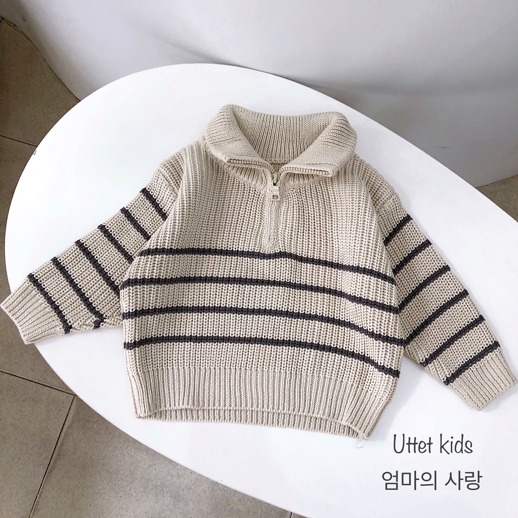 ÁO LEN PHONG CÁCH HÀN QUỐC PHÙ HỢP CHO BÉ GÁI VÀ BÉ TRAI RẤT ĐẸP