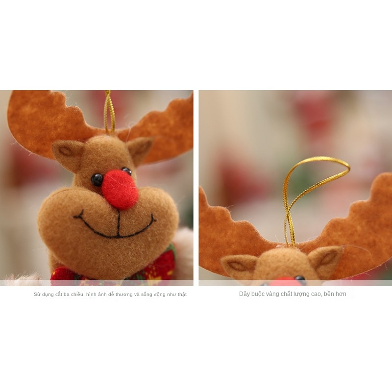 Dễ Thương Phụ Kiện Treo Trang Trí Cây Thông Noel Xinh Xắn