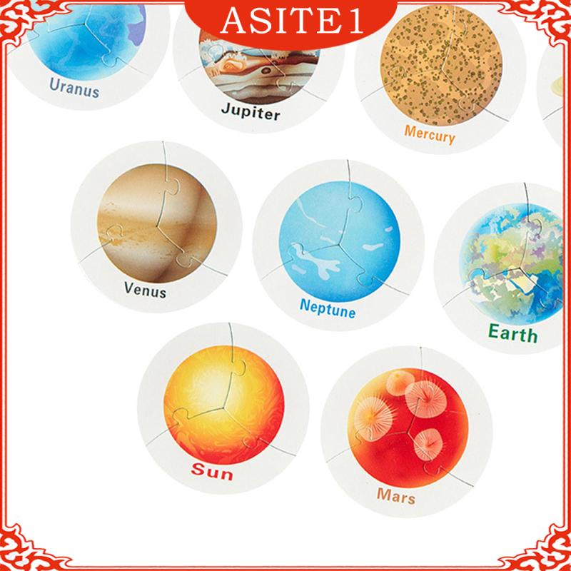 Đồ Chơi Xếp Hình Hệ Mặt Trời Chín Hành Tinh Giáo Dục Cho Trẻ Em