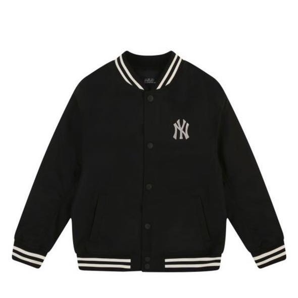 Bomber MLB , Áo Khoác Bomber Baseball MLB Big Logo LA Dark Green FORM ÔM