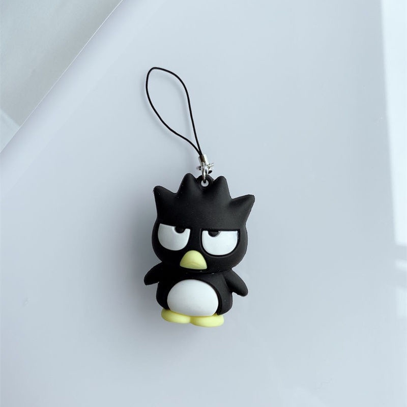 Hoạt Hình Dây Đeo Điện Thoại Hình Cún Cưng / Chim Cánh Cụt / Ếch / Ngọc Bích Dễ Thương