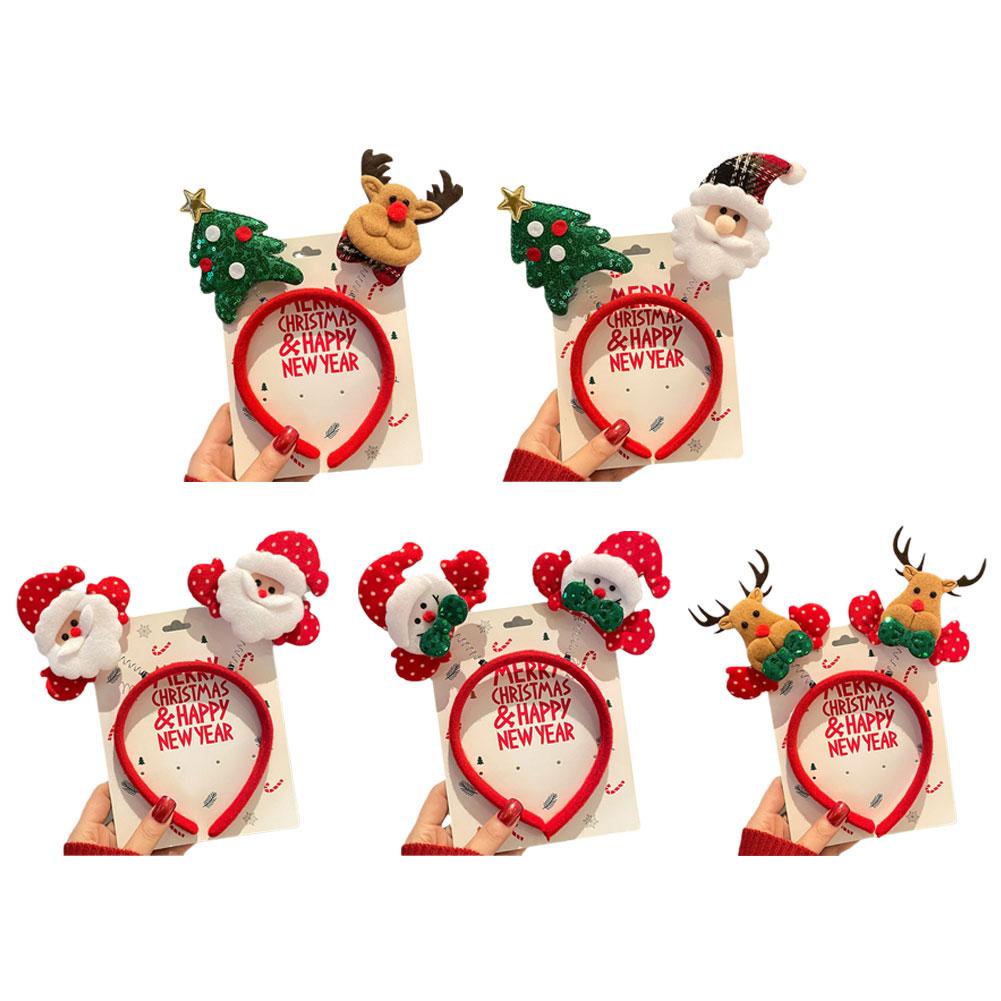 Băng Đô Cài Tóc Phong Cách Giáng Sinh Hoạt Hình Dễ Thương p5b1