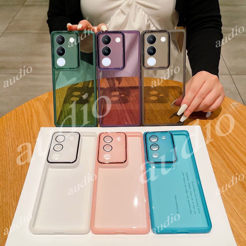 Ốp Điện Thoại Silicon Mềm Trong Suốt Cho vivo v29e v29 pro lite v29pro v29lite 5g 2023 vivo v 29 e pro lite 29e 29pro 29lite vivov29e 5g