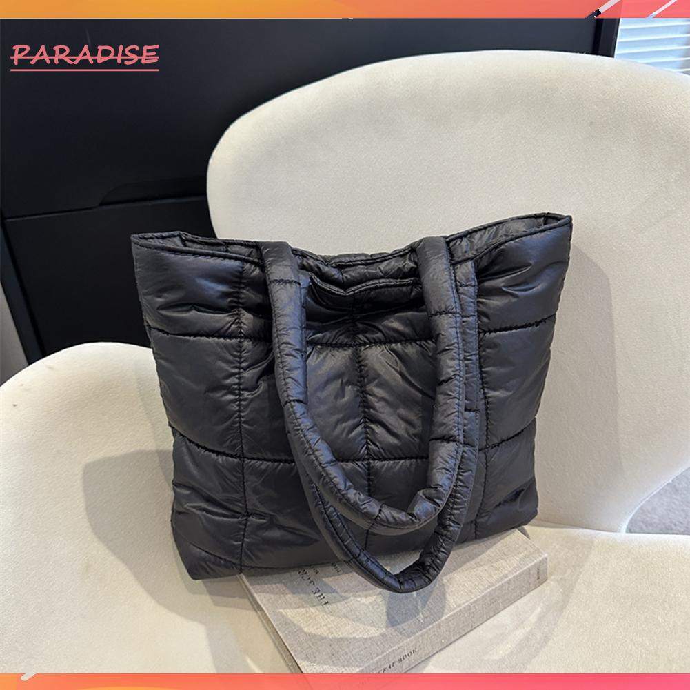 Túi Xách tote Lót Bông Mua Sắm Có Đệm Phồng Cho Nữ