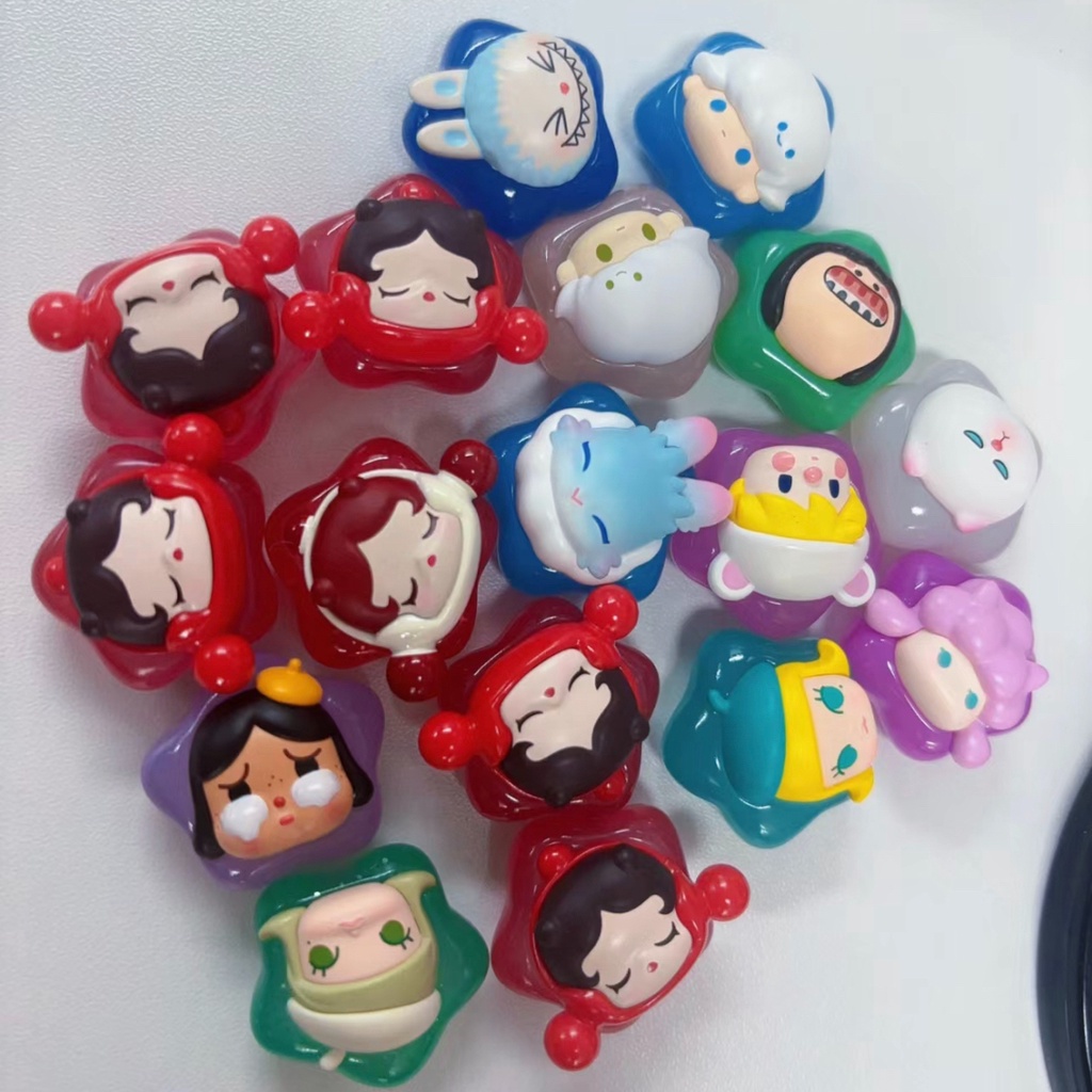 Búp Bê mini Hình Ngôi Sao Nhạc pop mart pop May Mắn crybaby Hiro dimoo Làm Quà Tặng Trang Trí