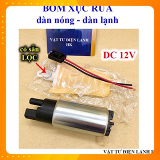Bơm 12V xúc rửa đường ống dàn nóng dàn lạnh, sục rửa giàn máy lạnh tủ đông điều hòa vệ sinh ga tủ lạnh oto MỚI