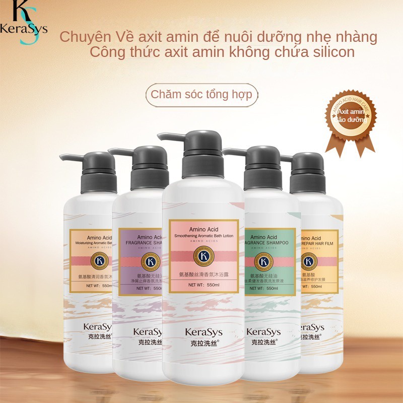 Dầu gội KERASYS amino chiết xuất thực vật tự nhiên nuôi dưỡng da đầu