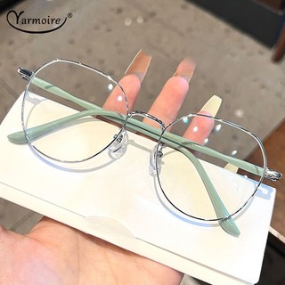 Mắt Kính Gọng Lớn Chống Ánh Sáng Xanh Màu Sắc Đơn Giản Thời Trang Cho Nữ