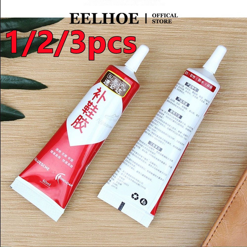 1 / 2 / 3 Tuýp Keo Dán Giày Nhanh Khô Chống Thấm Nước 60ml