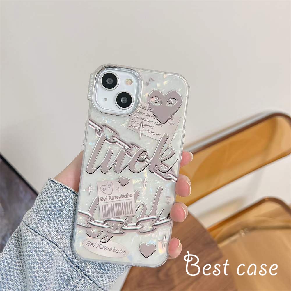 Ốp Điện Thoại Họa Tiết Trái Tim Cho iphone 11 12 13 14 15 pro max