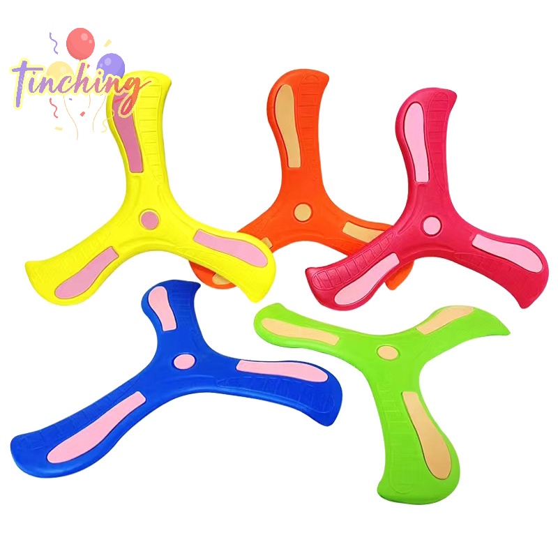 Boomerang Đồ Chơi Xếp Hình Ba Lá Chéo Mềm Mại Tương Tác Giáo Dục Sớm Cho Trẻ Em Và Người Lớn