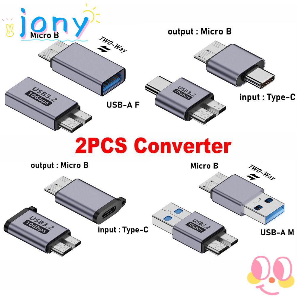 Set 2 Đầu Chuyển Đổi Cổng Type-C Sang Micro B Chuyên Dụng Cho Laptop Samsung Note3 / S5