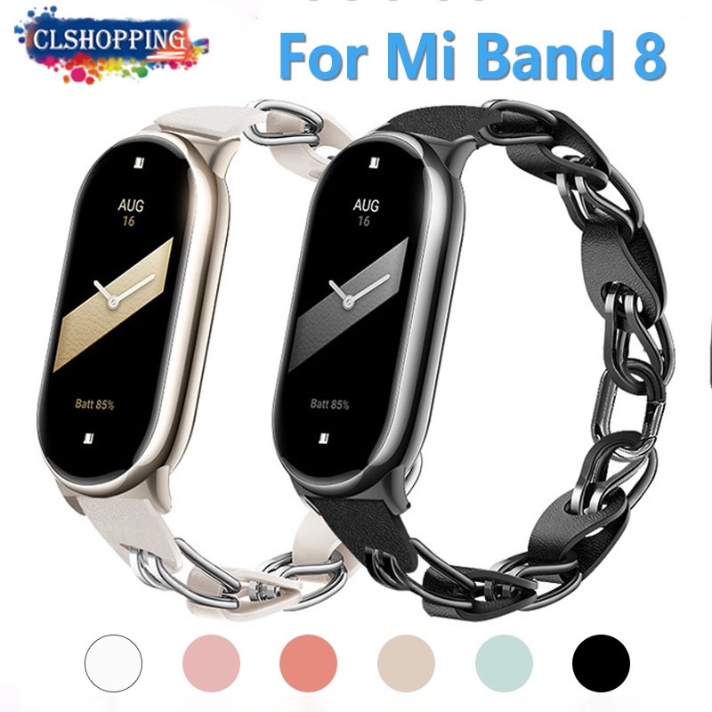 Da Dây Đeo Thay Thế Bằng Thép Không Gỉ Cho xiaomi mi band 8 xiaomi mi band 8 nfc