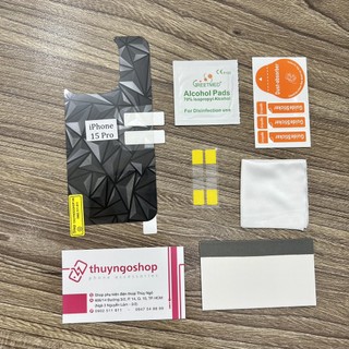 Miếng dán 3d kim cương iphone 15 pro max - iphone 15 pro - iphone 15 plus - iphone 15