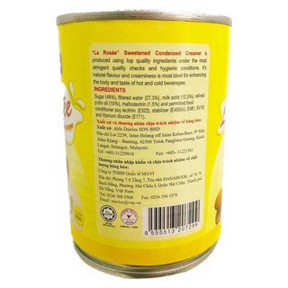 Combo 5 hộp sữa đặc có đường La Rosse ( mỗi lon 500gr, Date mới 12 tháng)