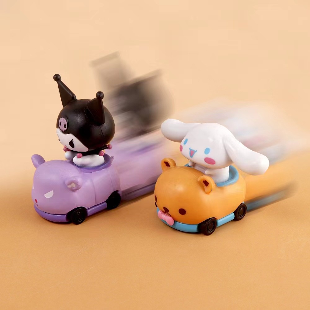 Yyds Bộ 4 Mô Hình Nhân Vật sanrio kitty melody kitty cinnamoroll Trang Trí Bánh Kem Sinh Nhật Cho Bé