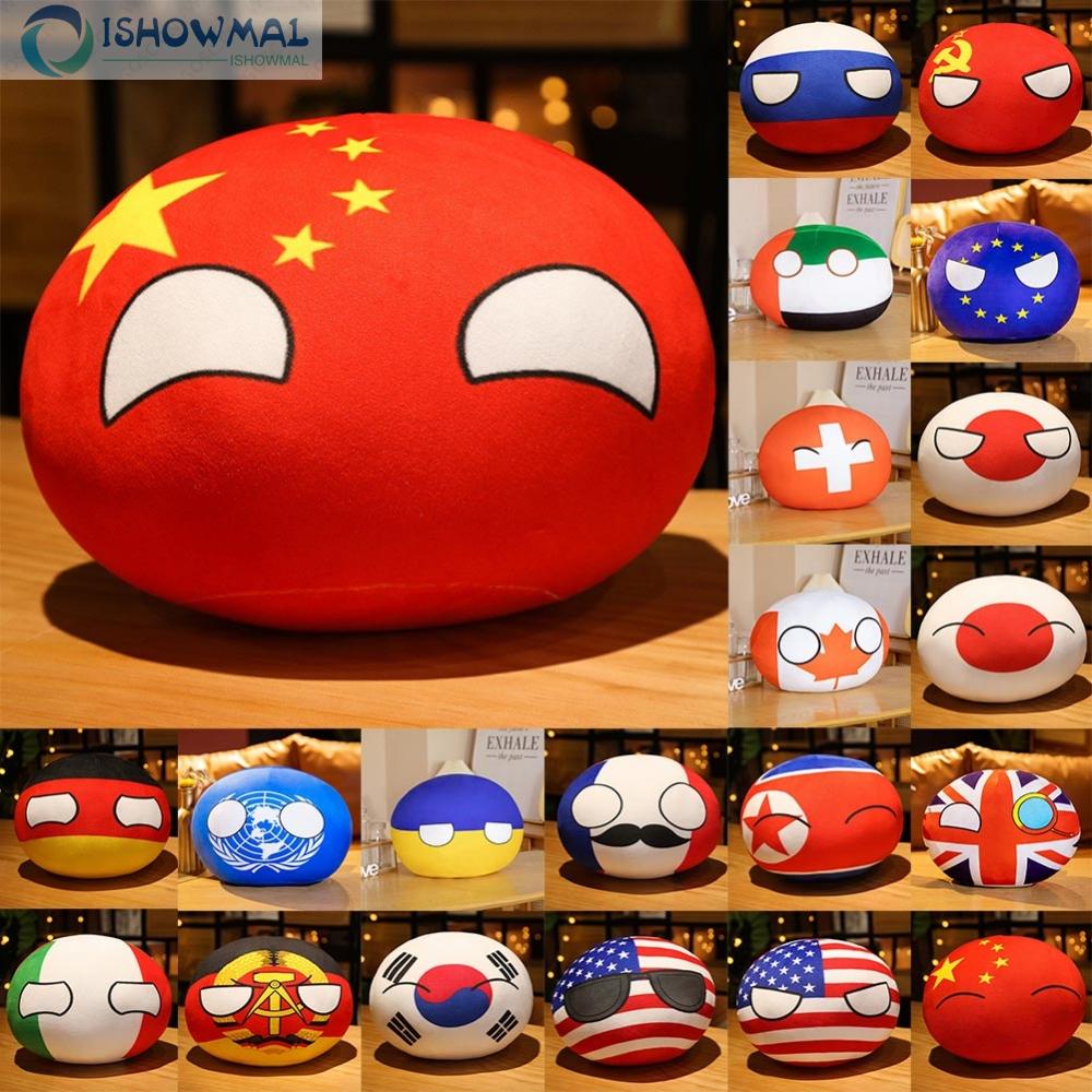 [ISHOWMAL-VN]2022 Toy 30cm Toy 30cm Contries Countryball Suitable For Boys And Girls-New In 10-