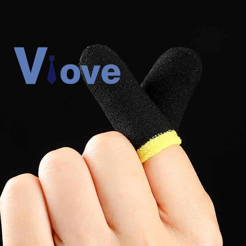 Chasoedivine.vn # 18-pin Bọc Ngón Tay Bằng Sợi carbon Màu Đen Và Vàng Để Chơi Game pubg mobile