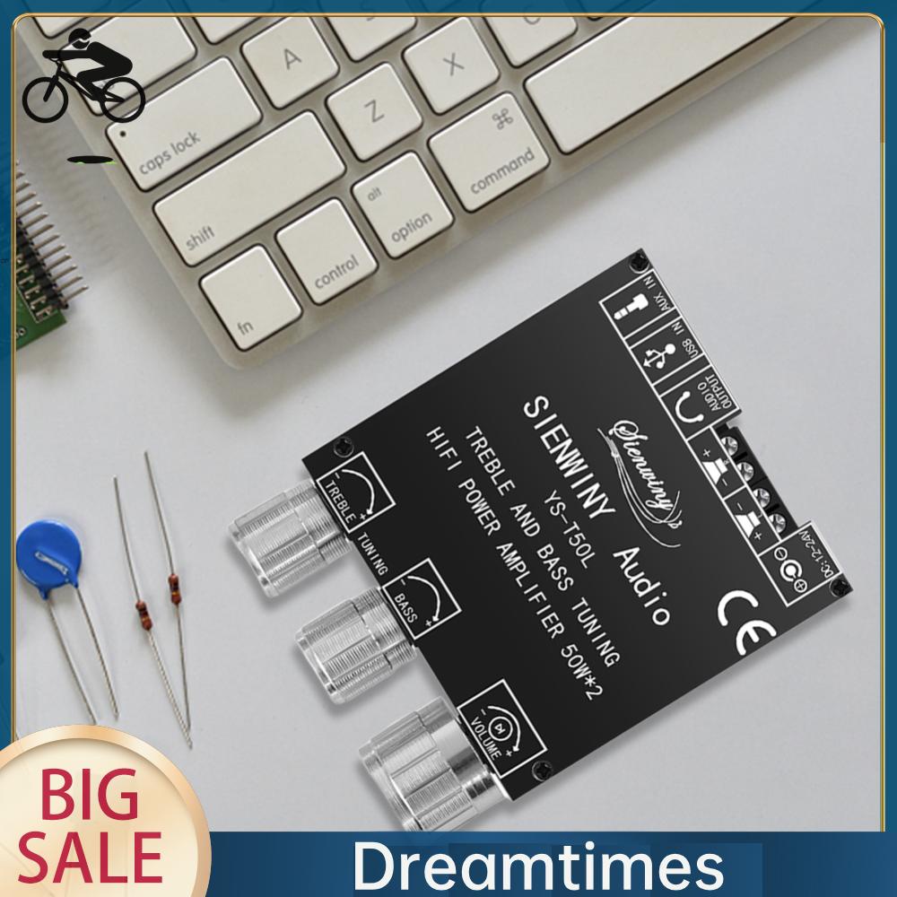 Bảng Mạch Khuếch Đại Âm Thanh ys-t50l 50w * 2 bluetooth 5.1 Không Dây