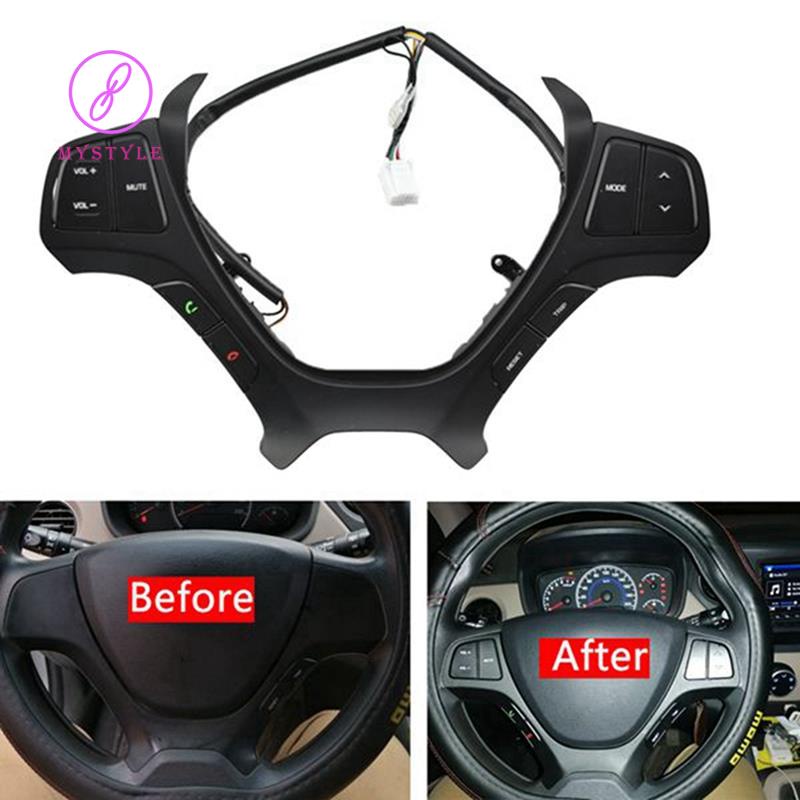 Nút Điều Khiển Vô Lăng Xe Hơi Thay Thế gaozuo523 Cho hyundai i10 2014 2015 2016 2017