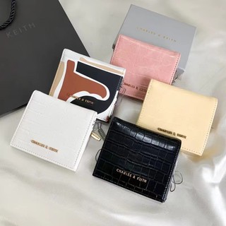 In hình cá sấu ngắn nhiều thẻ Ví đựng tiền xu Ví gấp đôi