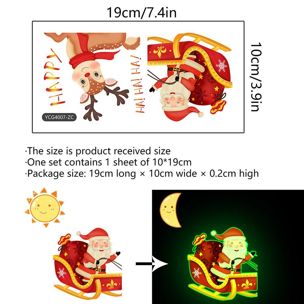 Miếng Dán Công Tắc Trang Trí Hình Ông Già Noel / Nai Sừng Tấm n2r0