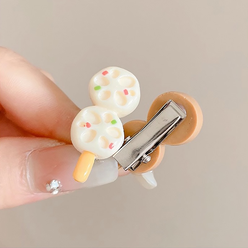 Kẹp Tóc Hình Rau Củ Quả Hoạt Hình Sáng Tạo Dễ Thương