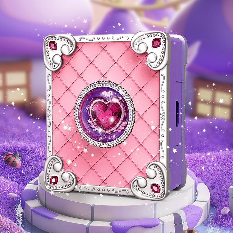 Đồ chơi STEAM Sách ma thuật DIY in sticker 3D mặt dây chuyền, nhẫn, vòng đeo tay chính hãng NUKied, Magic Book